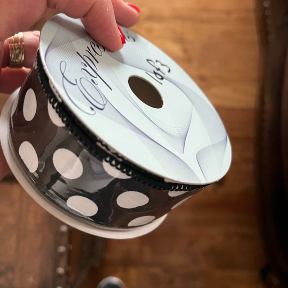 Black & White Flannel Buffalo Plaid Ribbon - Wired 1.5" X 10 Yards | Rustic Lumberjack Decor